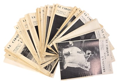 Lot 308 - LE CIRQUE DAN L'UNIVERS, Various vintage editions