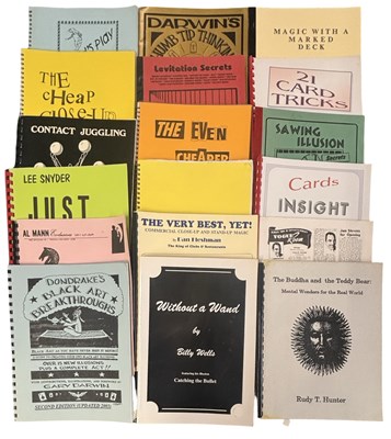 Lot 242 - ONE PACKET: Various magic, illusions,...