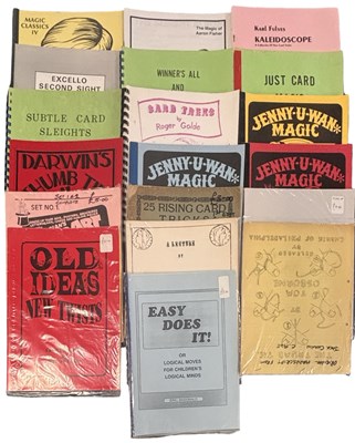 Lot 243 - ONE PACKET: Various magic, illusions,...