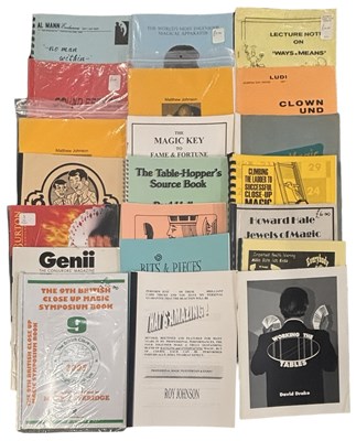 Lot 244 - ONE PACKET: Various magic, illusions,...