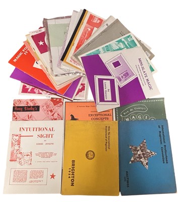 Lot 245 - ONE PACKET: Various magic, illusions,...