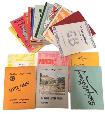 Lot 246 - ONE PACKET: Various magic, illusions,...