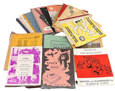 Lot 241 - ONE PACKET: Various magic, illusions,...