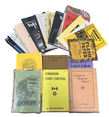 Lot 249 - ONE PACKET: Various magic, illusions,...