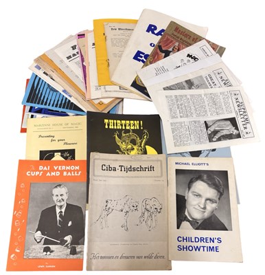 Lot 257 - ONE PACKET: Various magic, illusions,...
