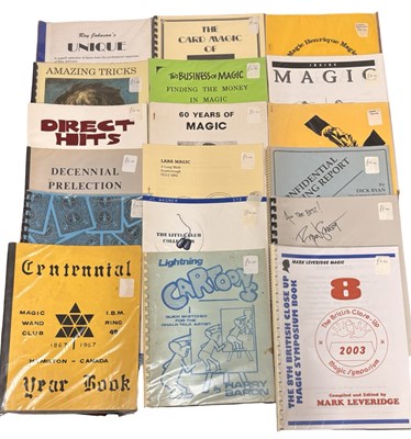 Lot 240 - ONE PACKET: Various magic, illusions,...