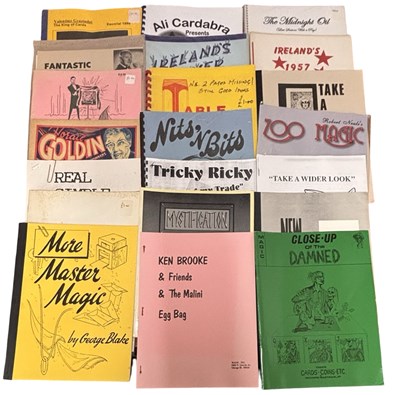 Lot 224 - ONE PACKET: Various magic, illusions,...