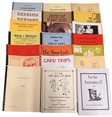 Lot 222 - ONE PACKET: Various magic, illusions,...