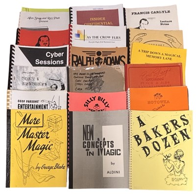 Lot 234 - ONE PACKET: Various magic, illusions,...