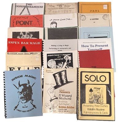 Lot 232 - ONE PACKET: Various magic, illusions,...