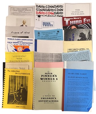 Lot 231 - ONE PACKET: Various magic, illusions,...
