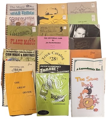 Lot 228 - ONE PACKET: Various magic, illusions,...