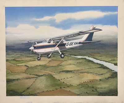 Lot 49 - Mike Bailey (British, 20th century), 'Cessna...