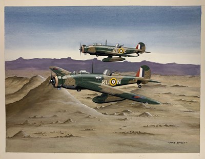 Lot 51 - Mike Bailey (British, 20th century), 'Vickers...