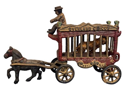Lot 332 - A heavy metal mode of a travelling circus...