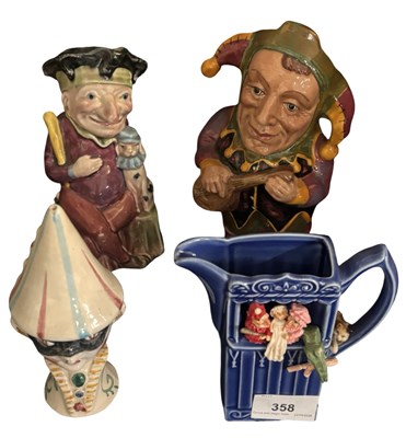 Lot 358 - A group of various Punch and Judy Jugs