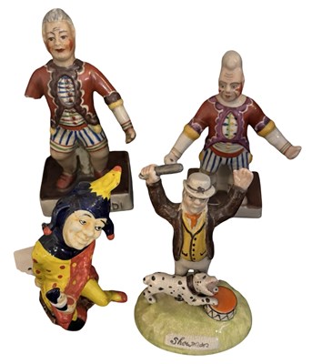 Lot 373 - A collection of various clown models