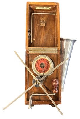 Lot 297 - Peter Pan Portable Gramophone c.1920s