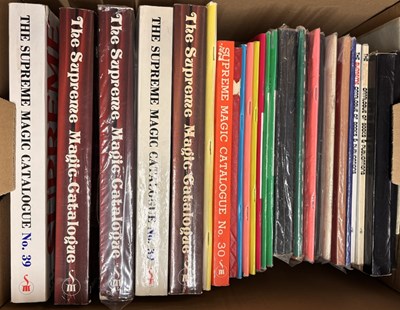 Lot 211 - ONE BOX: Various SUPREME MAGIC catalogues