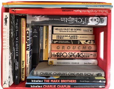 Lot 220 - ONE BOX: Charlie Chaplin and The Marx brothers