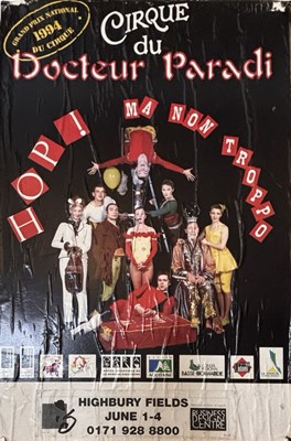 Lot 326 - A large advertising poster for CIRQUE DU...