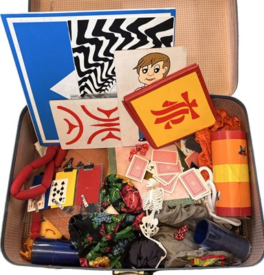 Lot 388 - ONE SUITCASE: Of various magic and...