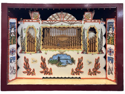 Lot 394 - A large scratchbuilt model Fairground Organ /...
