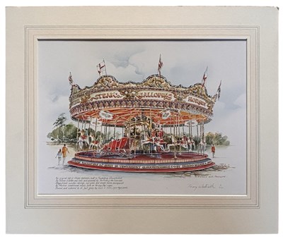Lot 407 - TERRY WHITWORTH: Signed and numbered colour...