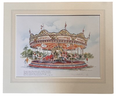 Lot 406 - TERRY WHITWORTH: Signed and numbered colour...
