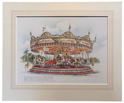 Lot 405 - TERRY WHITWORTH: Signed and numbered colour...