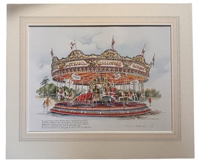 Lot 403 - TERRY WHITWORTH: Signed and numbered colour...