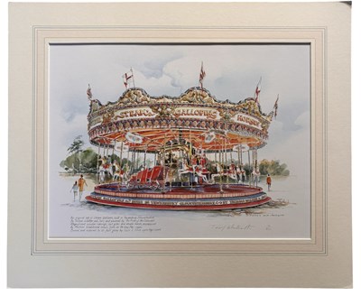 Lot 402 - TERRY WHITWORTH: Signed and numbered colour...