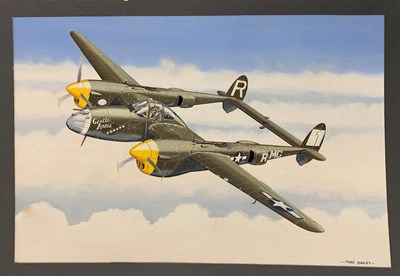 Lot 69 - Mike Bailey (British, 20th century), 'Lockheed...