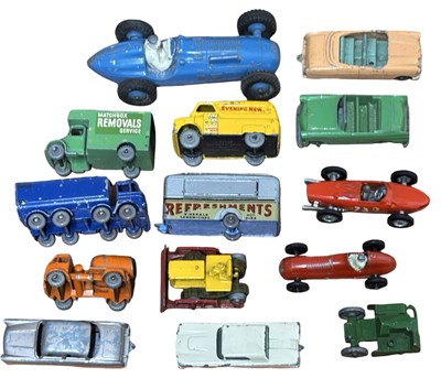 Lot 176 - A small collection of playworn die-cast, to...
