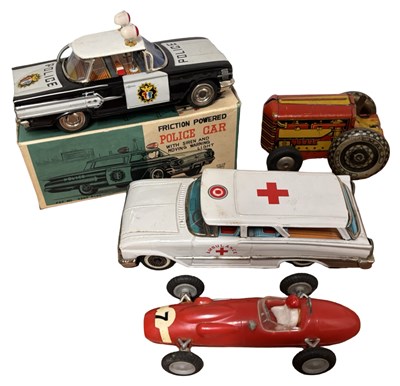 Lot 190 - A mixed lot of various tinplate and friction...