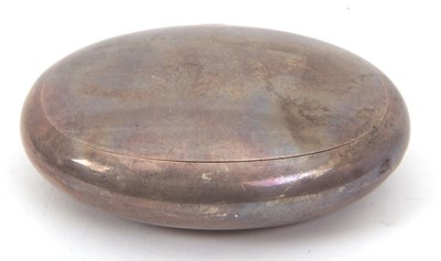 Lot 6 - An early 20th Century silver "pebble"...