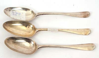 Lot 18 - A group of three Scottish silver Hanoverian...