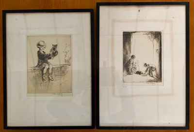 Lot 73 - Eileen Soper (1905-1990), "The Stray" and...