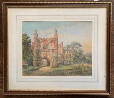 Lot 76 - Victoria Hine (19th century) "East Barsham...