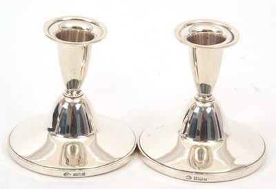 Lot 29 - A pair of Elizabeth II silver dressing table...
