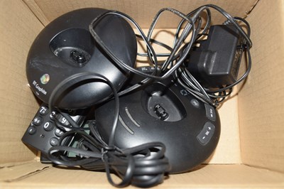 Lot 535 - Two hands free telephones and docking bases