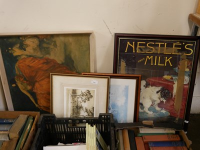 Lot 716 - Group of assorted pictures and prints
