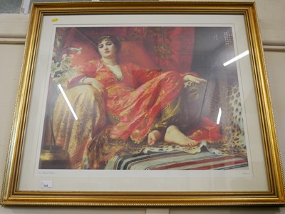 Lot 722 - Passion by Sir Frank Dicksee, reproduction print