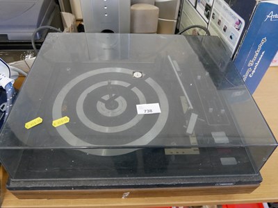 Lot 738 - A Ferguson turntable