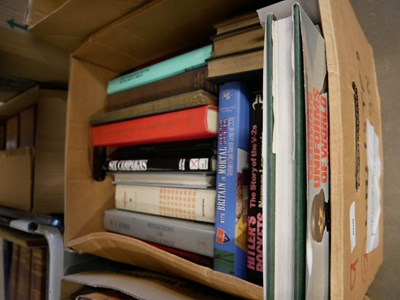 Lot 808 - Books, various hardbacks including military...