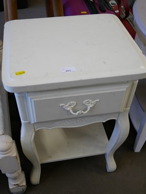Lot 851 - Bedside table