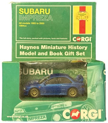 Lot 66 - A sealed Corgi die-cast Subaru Impreza model...