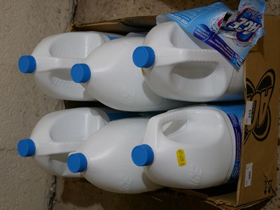 Lot 333 - Six bottles of 3L Ace for Whites washing...
