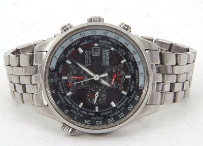 Lot 262 - A Citizen Eco-Drive Red Arrows chronograph...