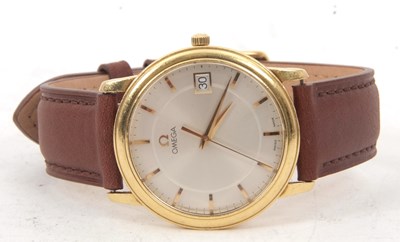 Lot 264 - A high grade yellow metal Omega De Ville gents...